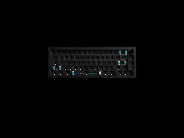 GMK67 65% Plastic Case with Outemu Silent Peach V2 Linear Switch build