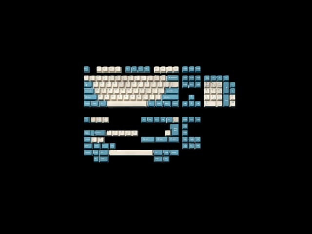 Seasonic Sea Themed XDA PBT Keycaps